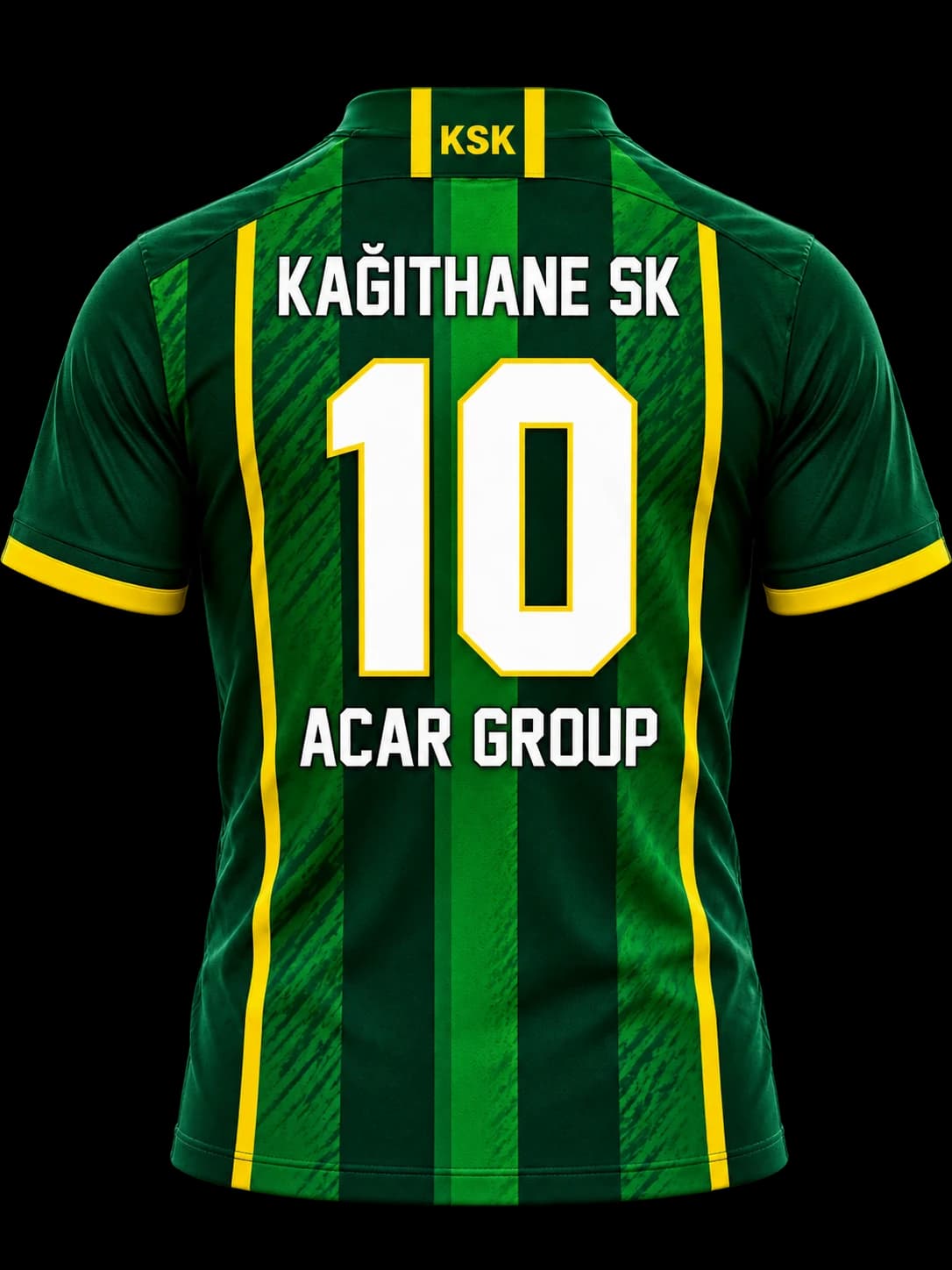 Kağıthanespor 2026/27 forması arkadan — KAĞITHANE SK, 10 numara, Acar Group